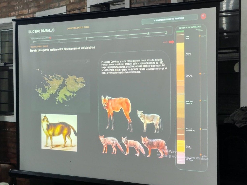 Conferencia Damián Voglino - Paso de Charles Darwin y fauna